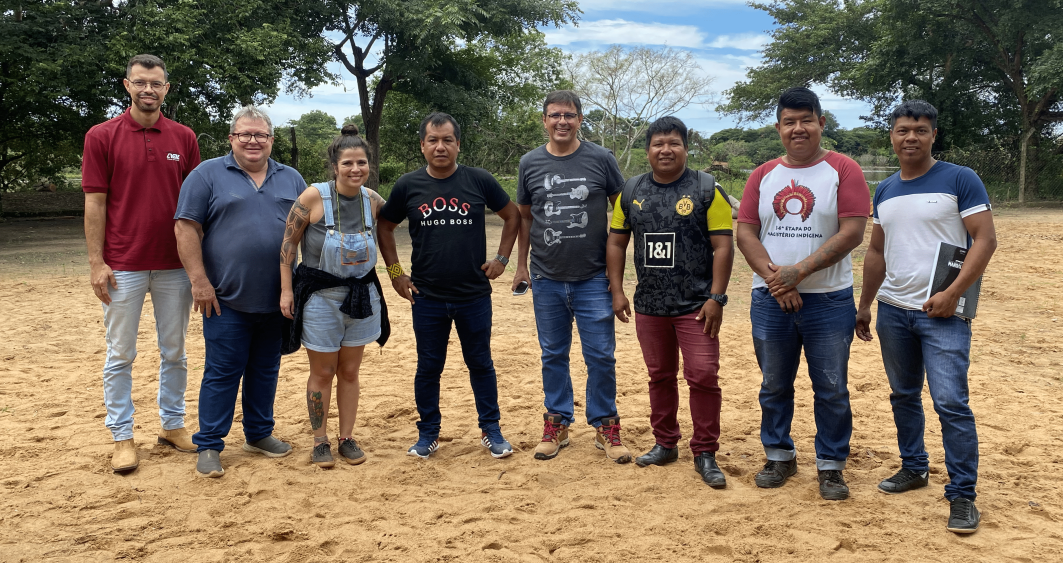 Comitê Javaé. Etapa em Terra Indígena. Escola Indígena Txuiri Hiná – Ilha do Bananal (Formoso do Araguaia - TO). Orientadores: Dr. Elias Nazareno e José Pedro Machado.